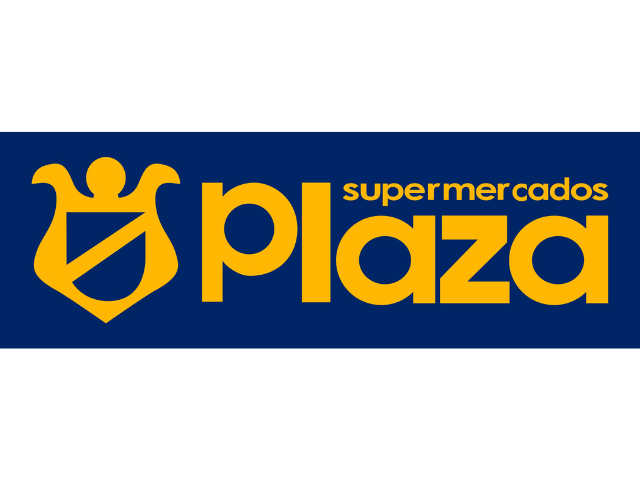 logo supermercados plaza
